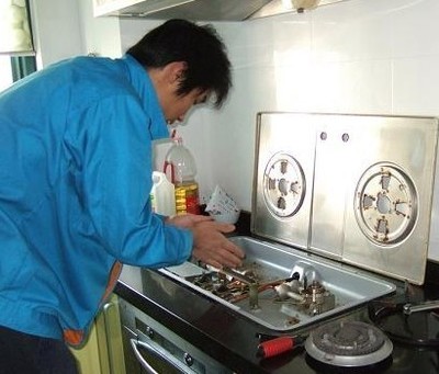 西藏威博燃气灶维修服务案例